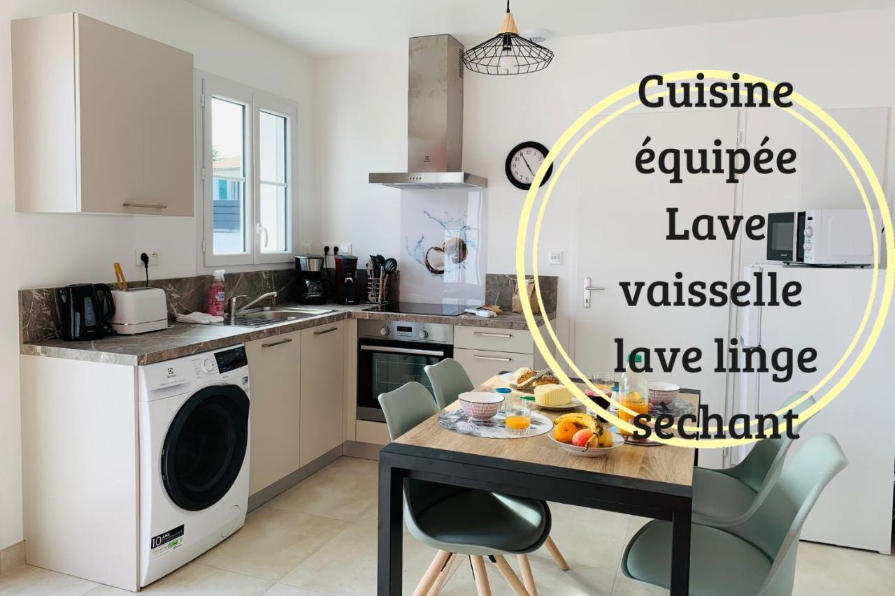 Le Mousse Maison Avec Piscine/Parking/Wifi/Plages 5Kms Les Mathes Bagian luar foto