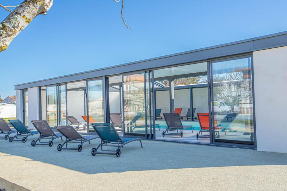 Le Mousse Maison Avec Piscine/Parking/Wifi/Plages 5Kms Les Mathes Bagian luar foto
