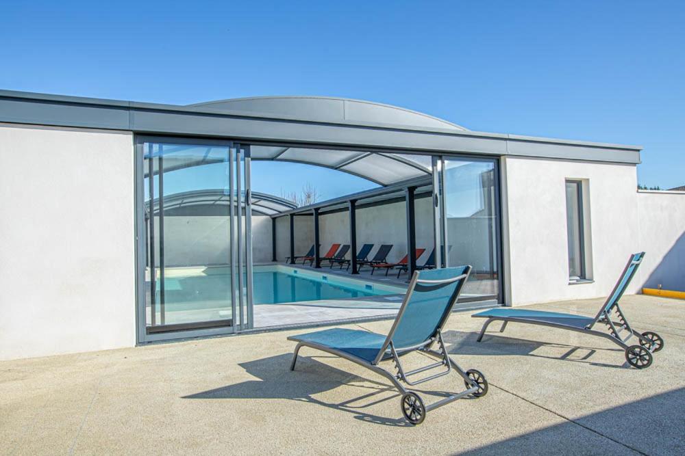 Le Mousse Maison Avec Piscine/Parking/Wifi/Plages 5Kms Les Mathes Bagian luar foto